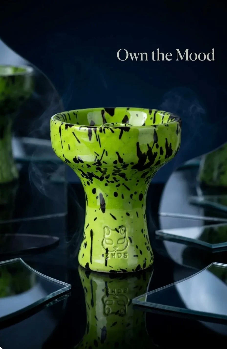 Khor Hookah Bowls Çok Delikli Sırlı Menemen Çamuru Turkish Bowl Nargile Lülesi