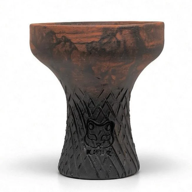 Khor Hookah Bowls Çok Delikli Sırsız Sütlü Menemen Çamuru Turkish Bowl Nargile Lülesi